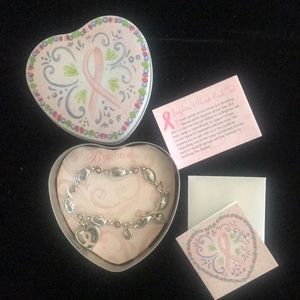 💞Brighton Power of Pink” Legacy Heart Bracelet